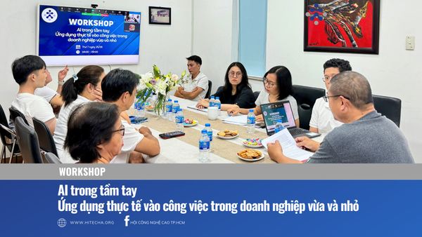 Workshop AI trong tầm tay: Ứng dụng thực tế vào công việc trong doanh nghiệp vừa và nhỏ