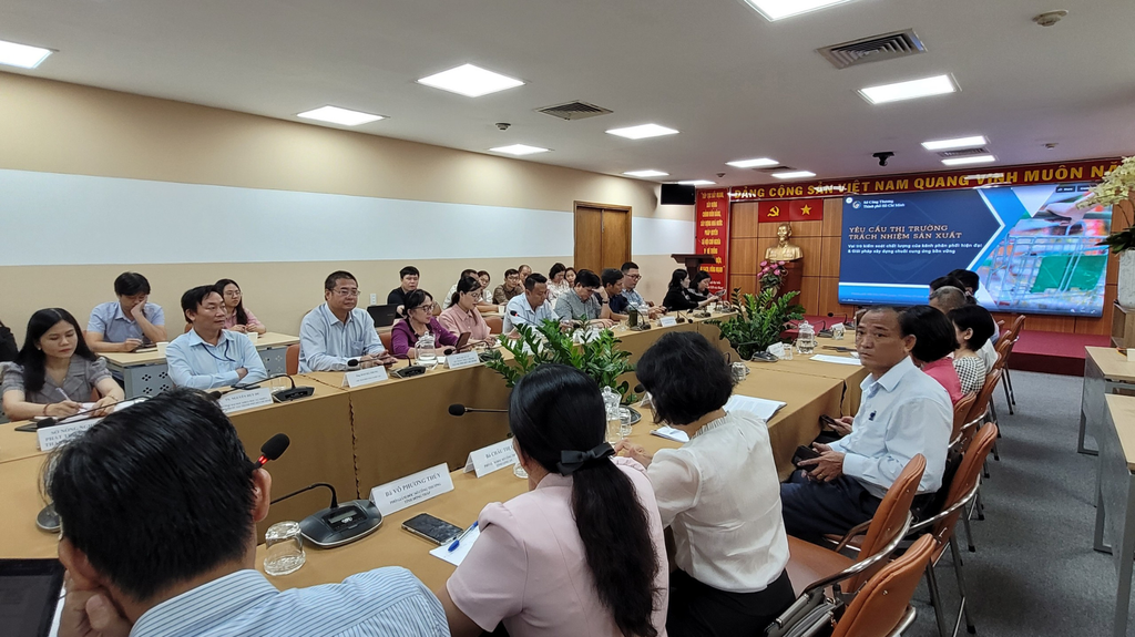 WORKSHOP ON “MARKET DEMAND AND PRODUCTION RESPONSIBILITY” - A NEW STEP FOR SUSTAINABLE SUPPLY CHAIN