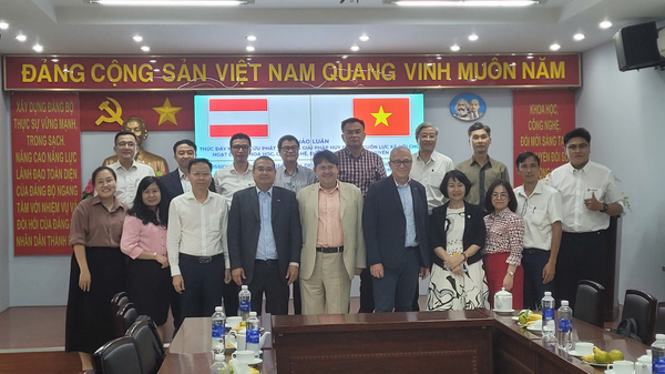 Viện Công nghệ Áo và Hội CNC Làm Việc với ĐHQG TP.HCM và Sở KH&CN: Thúc Đẩy Mô Hình Hợp Tác Công – Tư trong Khoa Học Công Nghệ