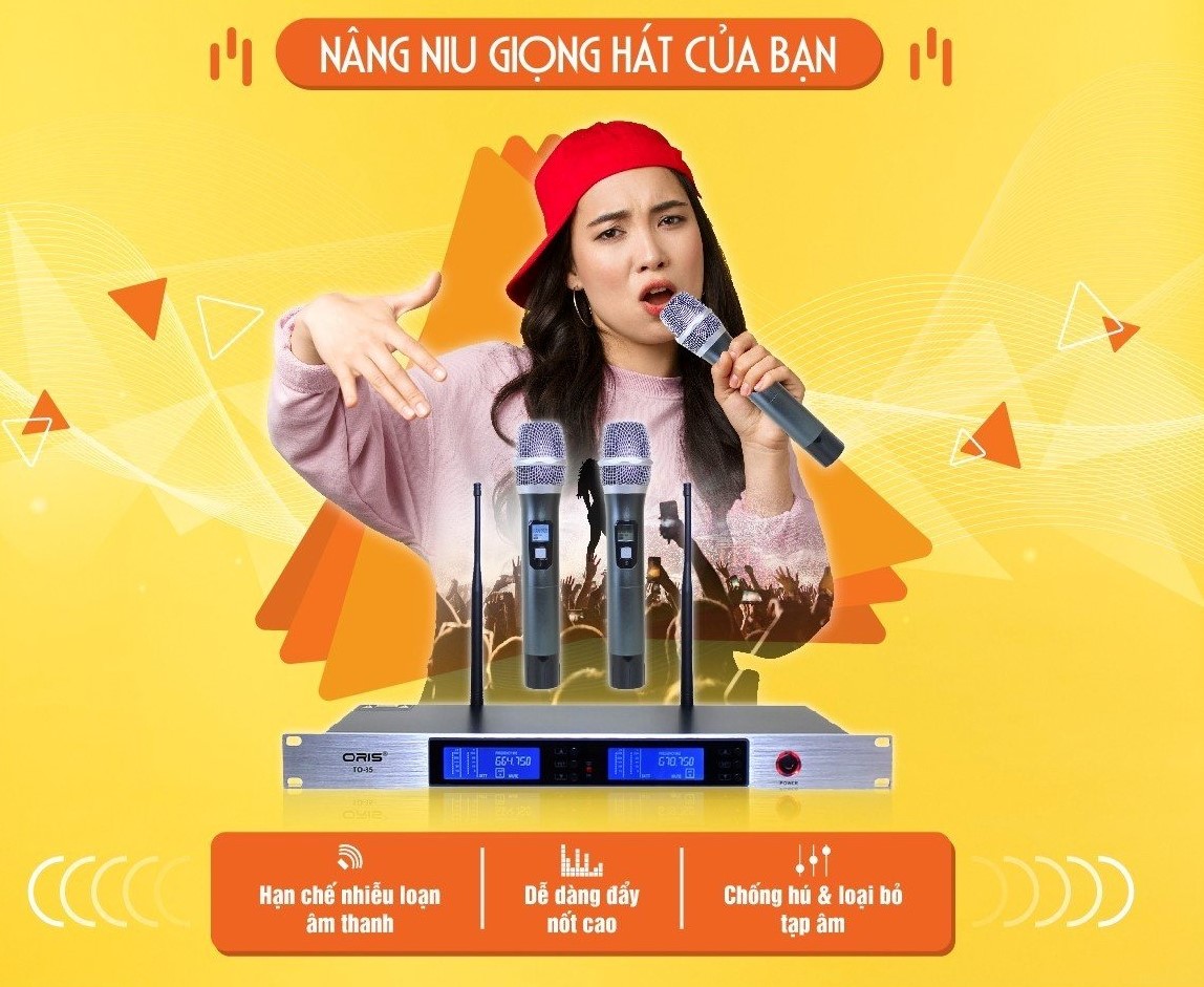 Chọn Micro Karaoke Không Dây Hoàn Hảo - Chia Sẻ Từ Oris Audio