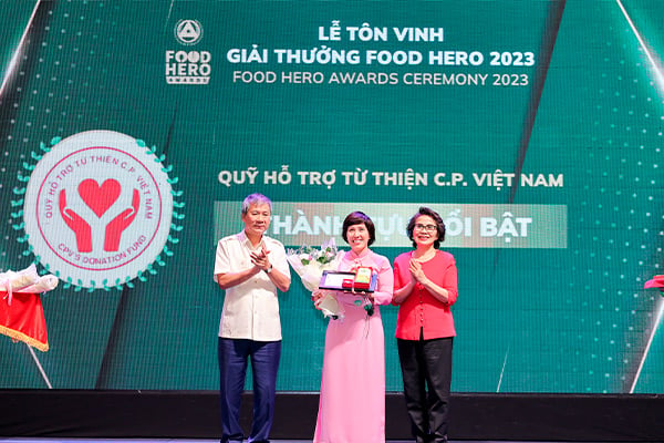 Quỹ Hỗ trợ từ thiện C.P Việt Nam, Food Hero 2030 - Tôn vinh 