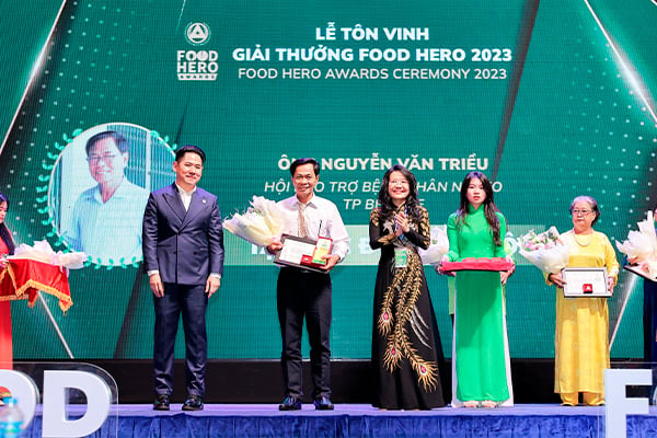 Ông Nguyễn Văn Triều, Food Hero 2023 - Tôn vinh 