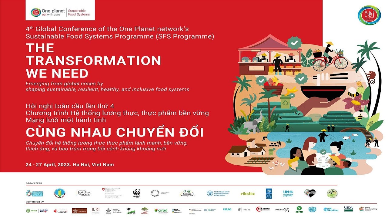 Việt Nam đăng cai hội nghị toàn cầu về hệ thống lương thực, thực phẩm