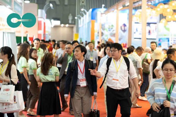 Toàn cảnh Vietnam Food Expo 2023 tại Thành phố Hồ Chí Minh.