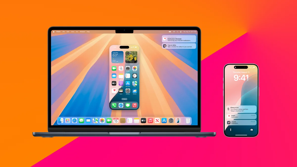 Cách dùng iPhone Mirroring: Điều khiển iPhone trên MacBook cực tiện
