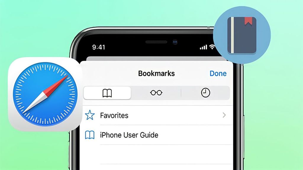 Cách thêm mục ưa thích trên Safari trên iPhone, iPad siêu tiện lợi