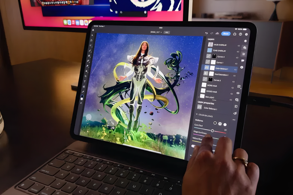 iPad Pro M4 cho dân thiết kế