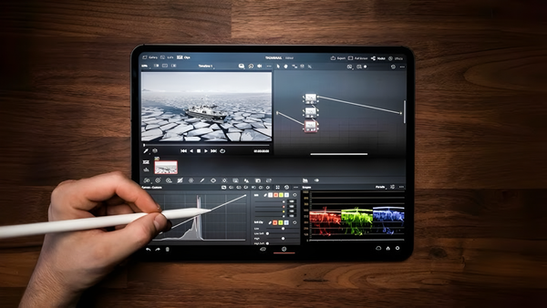 ipad pro m4 edit video