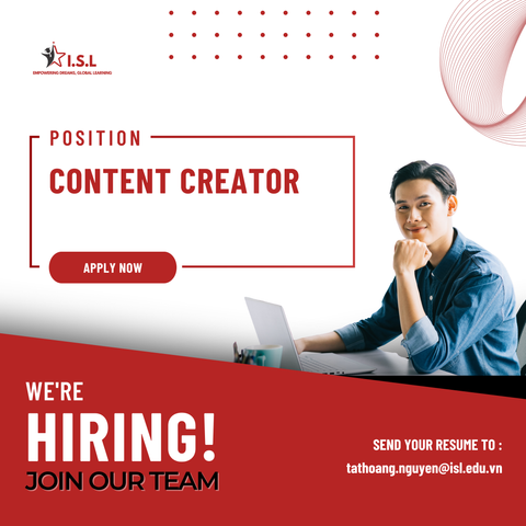 TUYỂN DỤNG VỊ TRÍ CONTENT CREATOR