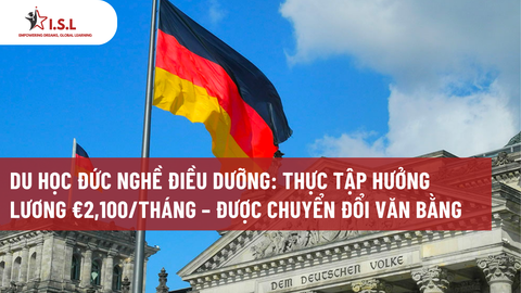 DU HỌC ĐỨC NGHỀ ĐIỀU DƯỠNG: THỰC TẬP HƯỞNG LƯƠNG €2,100/THÁNG – ĐƯỢC CHUYỂN ĐỔI VĂN BẰNG