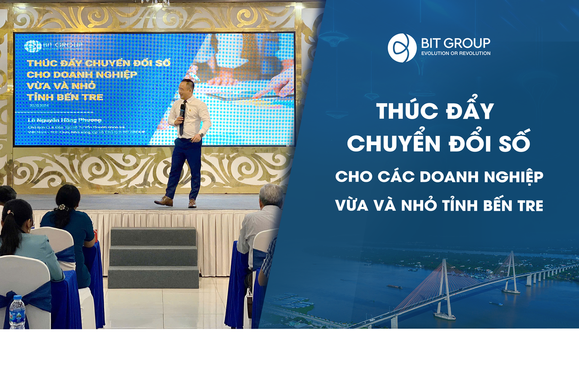 THÚC ĐẨY CHUYỂN ĐỔI SỐ CHO CÁC DOANH NGHIỆP VỪA VÀ NHỎ BẾN TRE BẰNG HỆ THỐNG QUẢN TRỊ SỐ