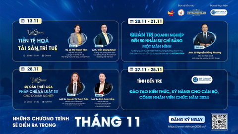 CHUỖI SỰ KIỆN: Xây Dựng Tài Sản Trí Tuệ, Pháp Lý Vững Chắc và Chuyển Đổi Số Hiệu Quả