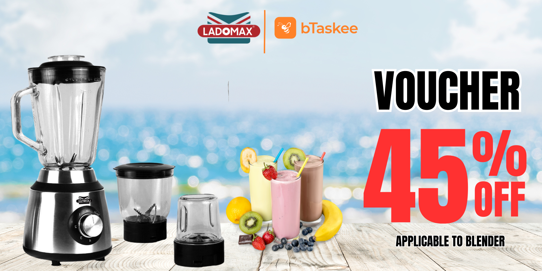 Ưu đãi tại app bTsakee của Ladomax Vietnam