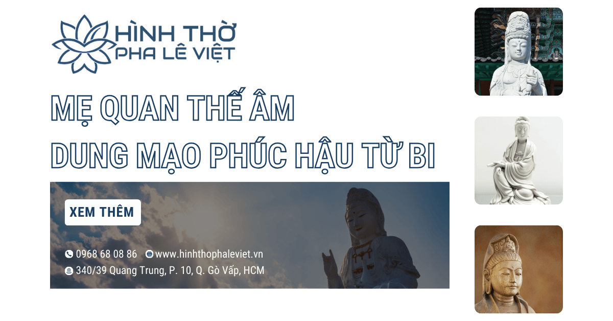 Hình Ảnh Mẹ Quan Thế Âm Với Dung Mạo Phúc Hậu Từ Bi