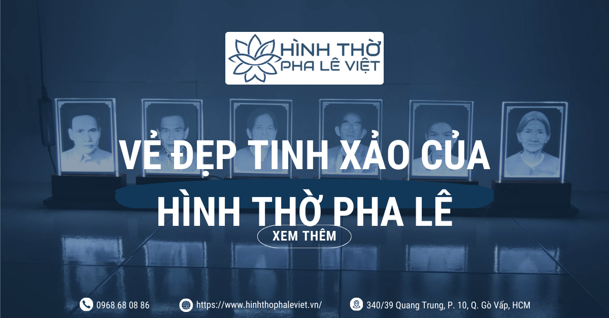 Khám Phá Vẻ Đẹp Tinh Xảo Của Hình Thờ Bằng Pha Lê