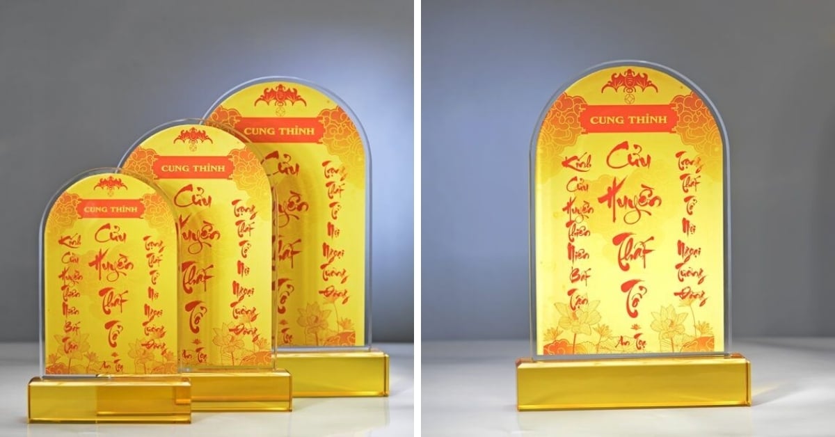 Cửu Huyền Thất Tổ Pha Lê - KT029 (3 size)