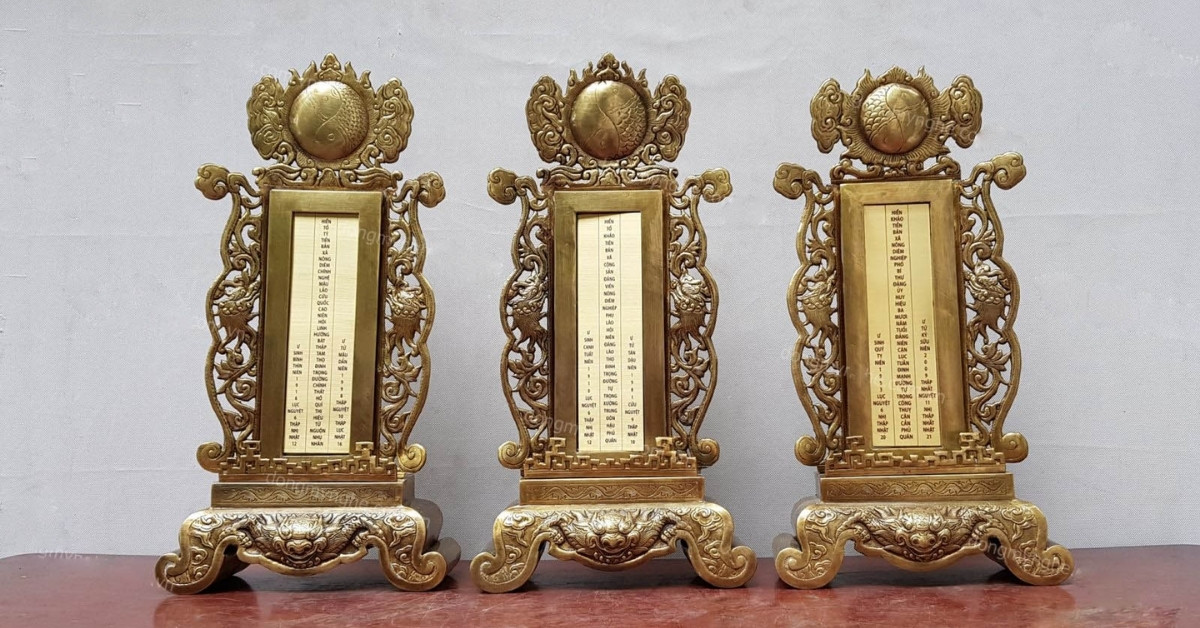 Hướng dẫn cách lập bài vị gia tiên cổ truyền