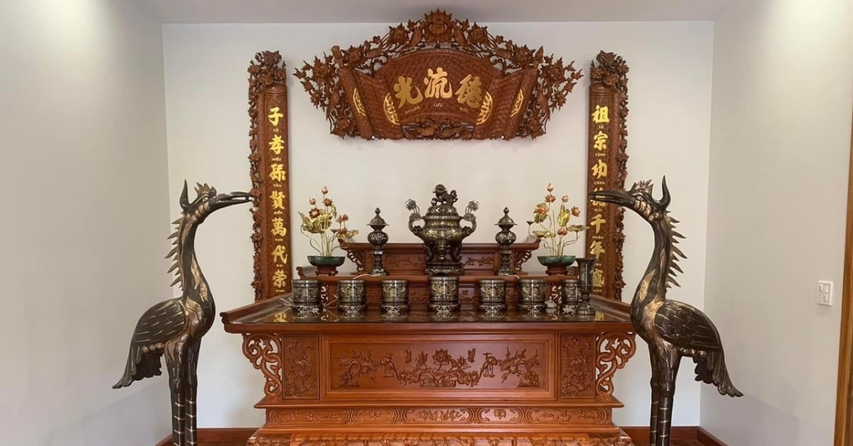 Ý nghĩa phía sau liễn thờ gia tiên