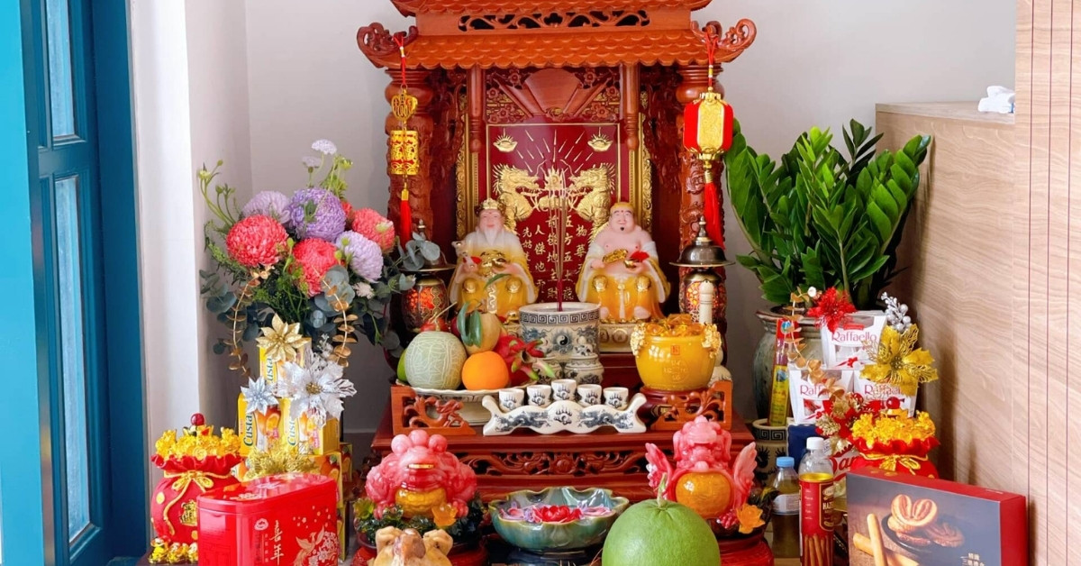 Lưu ý khi bố trí bàn thờ thần tài
