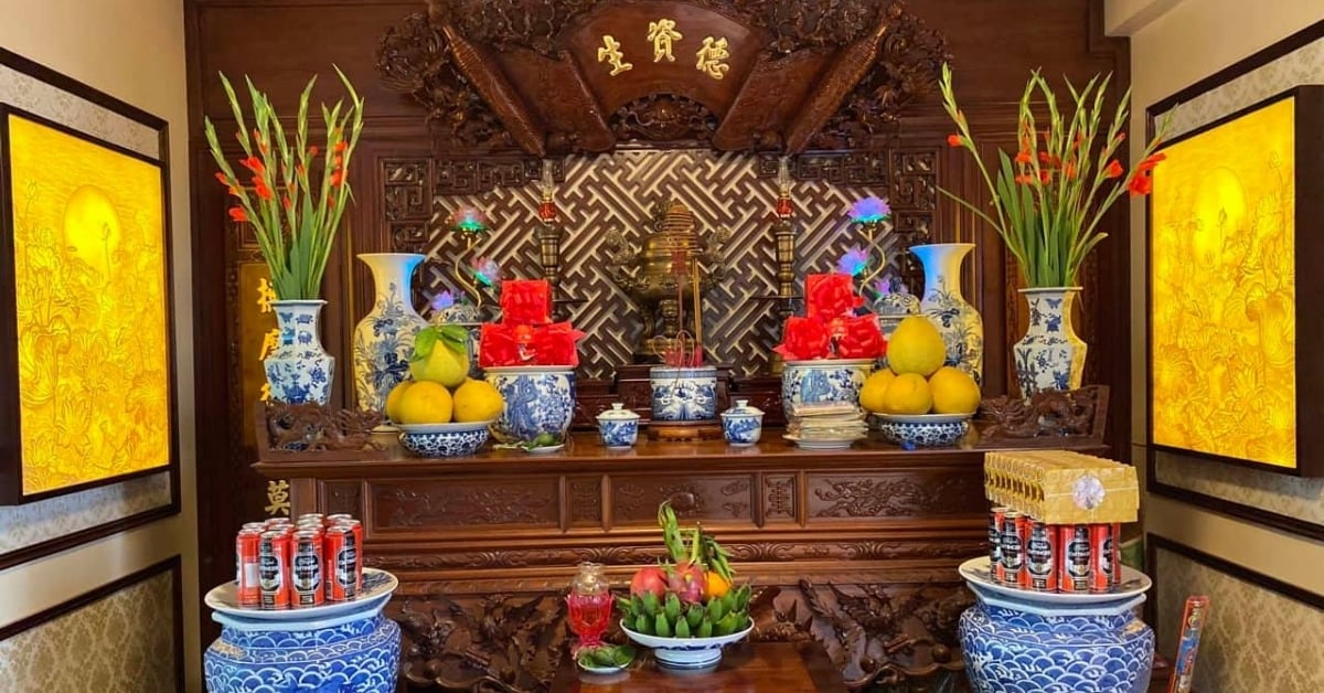 Những điều nên tránh khi đặt hình thờ tổ tiên
