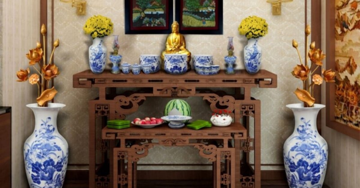 Quy tắc đặt bàn thờ gia tiên