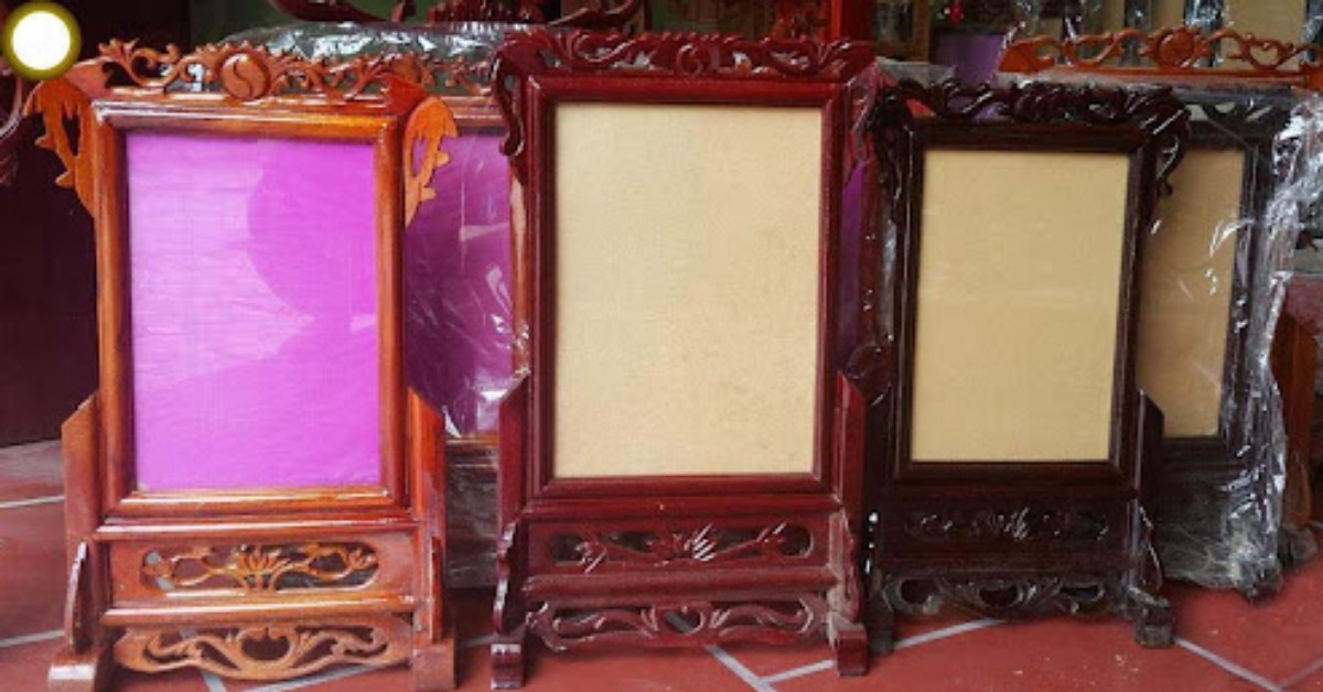 Các loại khung hình thờ ngoài thị trường hiện nay