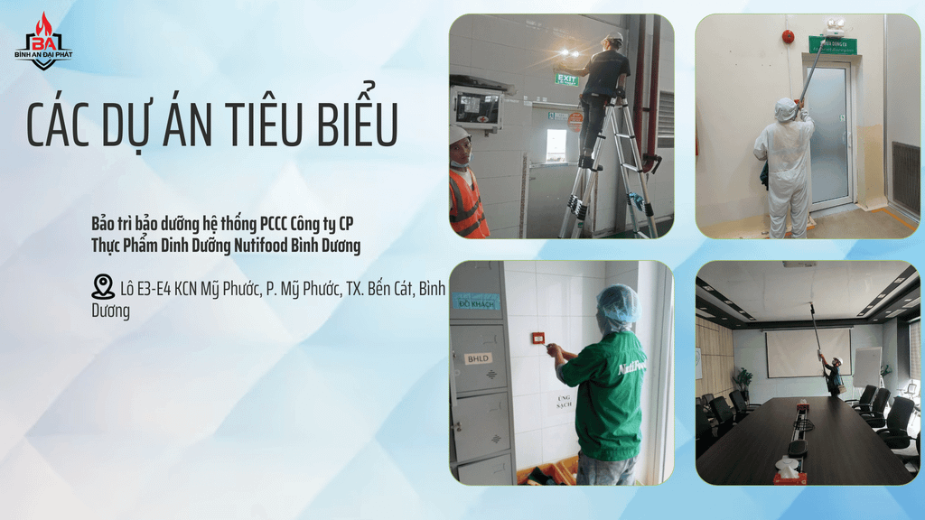 Dự án bảo trì bảo dưỡng hệ thống PCCC toàn bộ khu nhà xưởng Công ty TNHH Polytex Far Eastern ( Việt Nam).