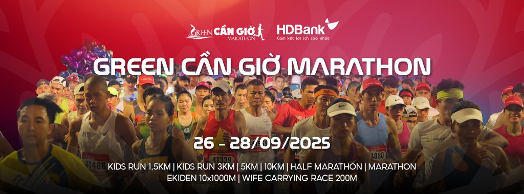 Green Cần Giờ Marathon HDBank 2025