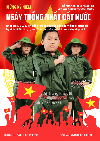 MỪNG KỶ NIỆM NGÀY THỐNG NHẤT ĐẤT NƯỚC 30/4