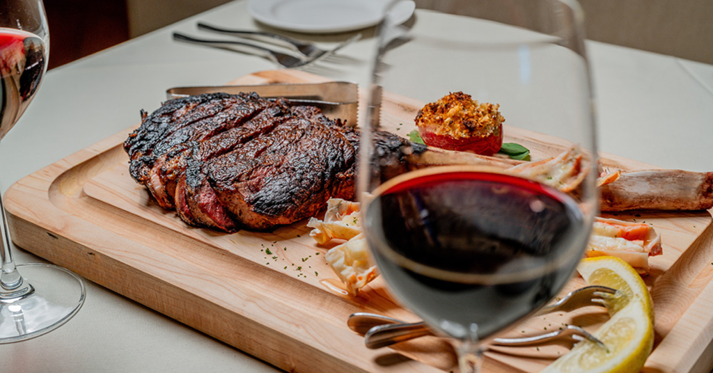 The Perfect Symphony of Steak and Wine
