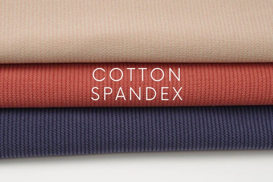 Vải cotton spandex là gì? Ứng dụng của chất liệu cotton spandex trong ngành thời trang