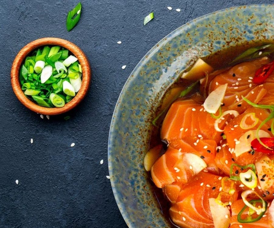 Cá hồi ngâm tương và cách làm cá hồi ngâm tương