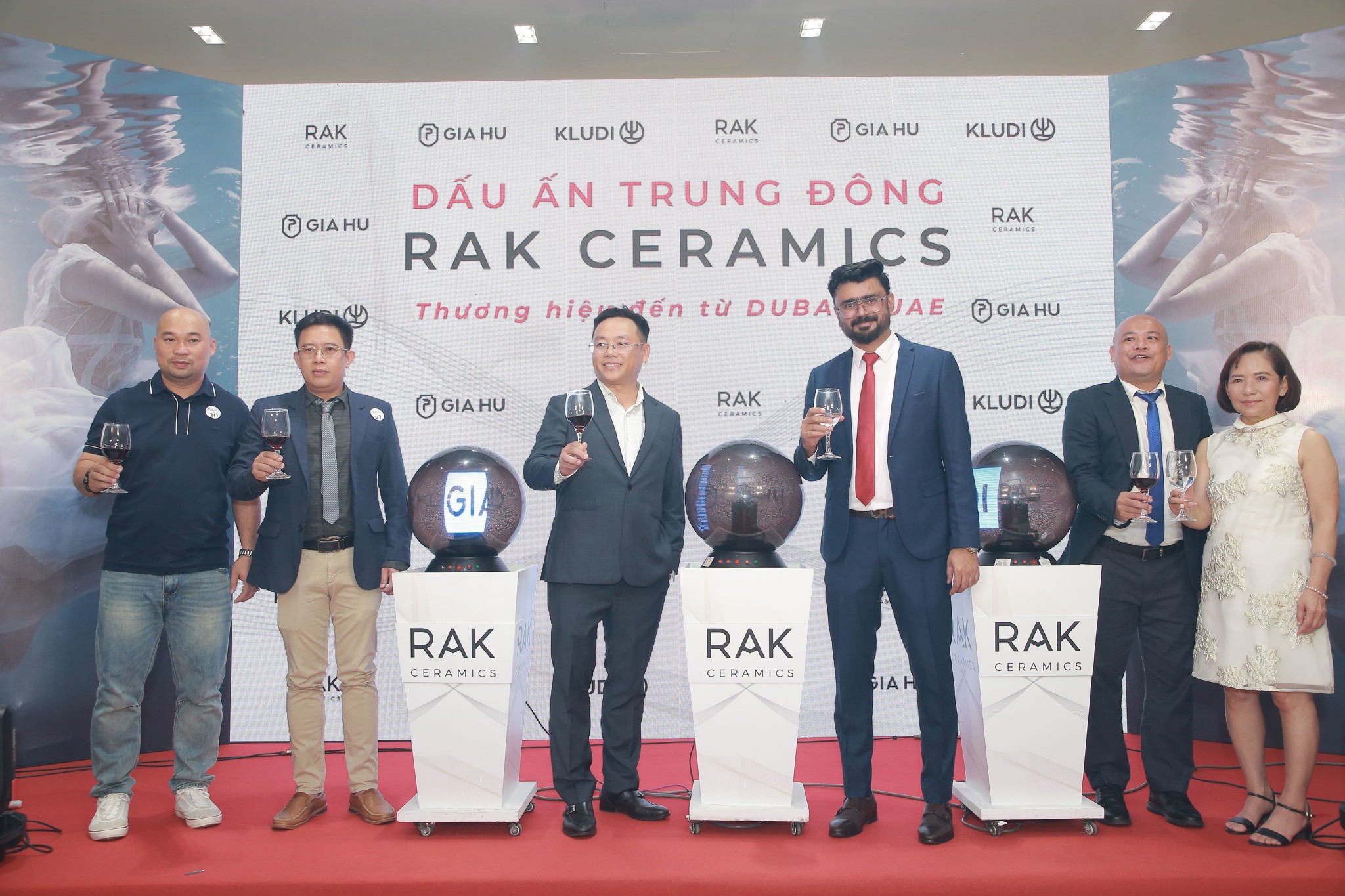 Sự kiện ra mắt Thiết bị vệ sinh RAK Ceramics