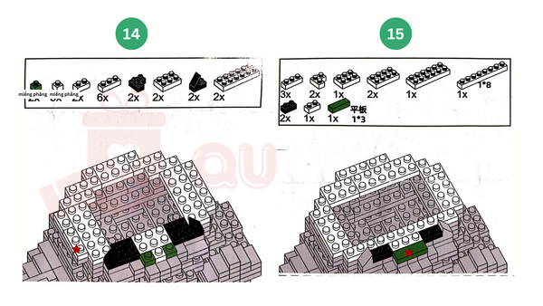 giấy hướng dẫn lắp lego