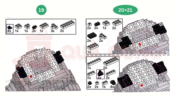 giấy hướng dẫn lắp lego