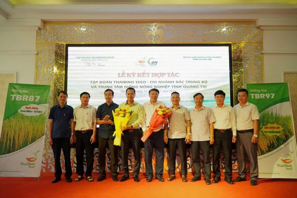 🎉CHÚC MỪNG LỄ KÝ KẾT BIÊN BẢN GHI NHỚ HỢP TÁC TRIỂN KHAI CÔNG TÁC CUNG ỨNG GIỐNG VỤ ĐÔNG XUÂN 2024-2025 GIỮA THAIBINH SEED & TRUNG TÂM GIỐNG NÔNG NGHIỆP QUẢNG TRỊ THÀNH CÔNG TỐT ĐẸP.