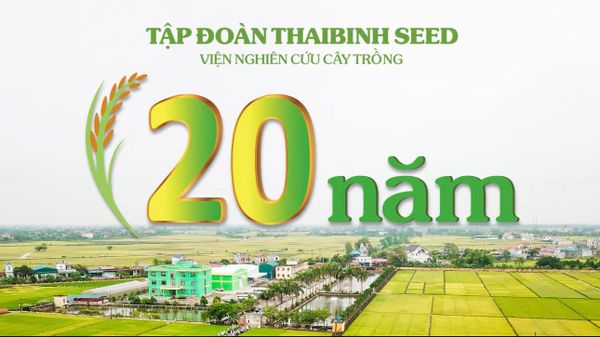 THAIBINH SEED TỔ CHỨC KỶ NIỆM 20 NĂM NGÀY THÀNH LẬP VIỆN NGHIÊN CỨU CÂY TRỒNG