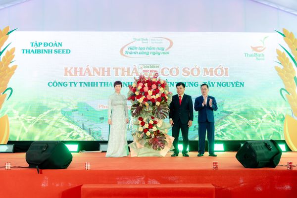 🎉CHÚC MỪNG LỄ KHÁNH THÀNH CƠ SỞ MỚI CỦA CÔNG TY TNHH THAIBINH SEED MIỀN TRUNG – TÂY NGUYÊN THÀNH CÔNG TỐT ĐẸP