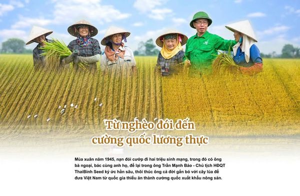 TỪ NGHÈO ĐÓI ĐẾN CƯỜNG QUỐC LƯƠNG THỰC.