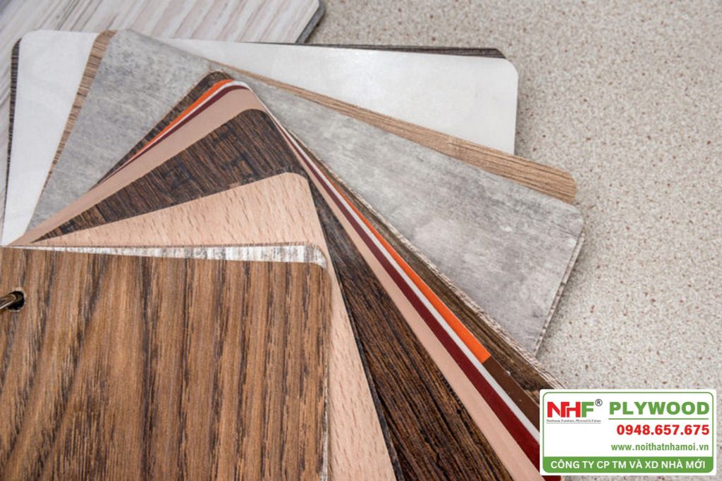 Bề mặt Melamine, Laminate và Veneer khác nhau thế nào?