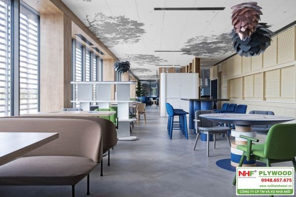 Gỗ Ghép Thanh Phủ Melamine Có Phù Hợp Làm Nội Thất Văn Phòng Không?