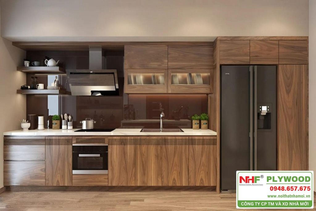 Plywood phủ Veneer – Cho màu sắc vân gỗ không khác gì gỗ thật