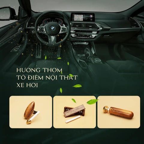 Hương thơm tô điểm nội thất xe hơi