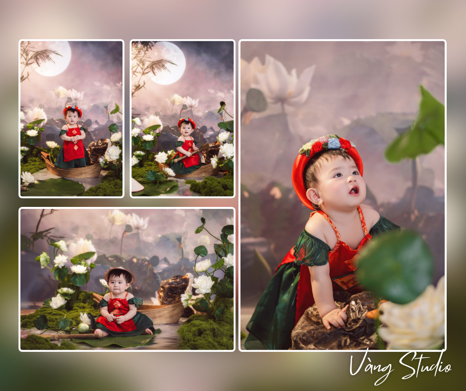 NÀNG THƠ BÉ YÊU” GIỮA HỒ SEN