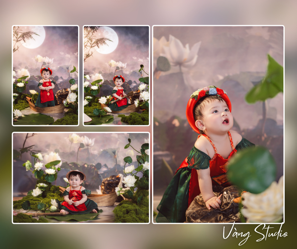 NÀNG THƠ BÉ YÊU” GIỮA HỒ SEN