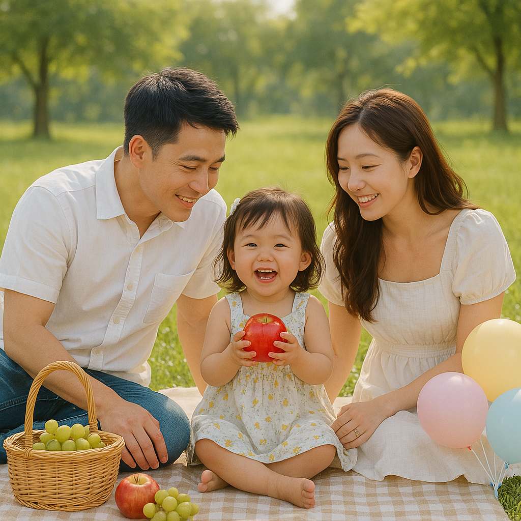 🌸 THÁNG 4 – BÉ LỚN THÊM CHÚT, NHÀ MÌNH CHỤP GÌ CHO VUI NÈ? 📸