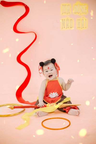 🔥 BÉ NHÀ AI MÀ NGẦU VẬY TRỜI? 🔥 Na Tra tiểu anh hùng đã xuất hiện tại Vàng Studio rồi đây ạ!