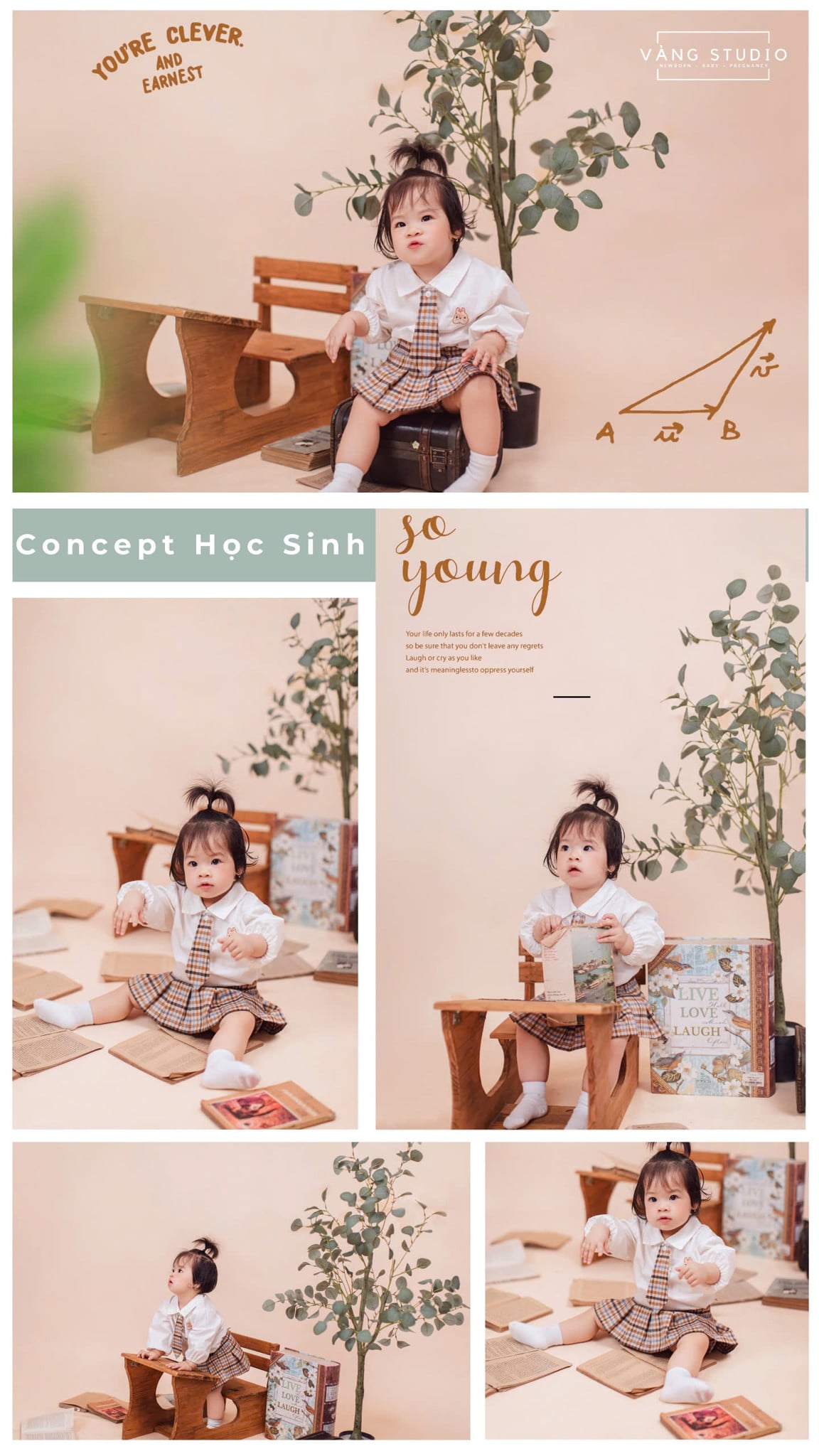 Lưu Giữ Từng Giai Đoạn Phát Triển Của Bé Qua Các Bộ Ảnh Gia Đình