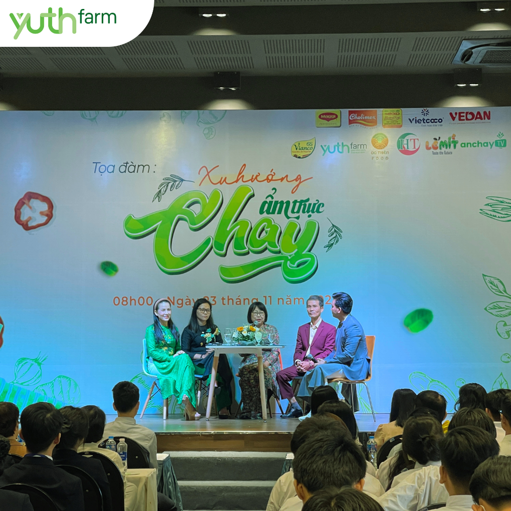 YUTH FARM&FOODS TẠI BUỔI TỌA ĐÀM XU HƯỚNG ẨM THỰC CHAY