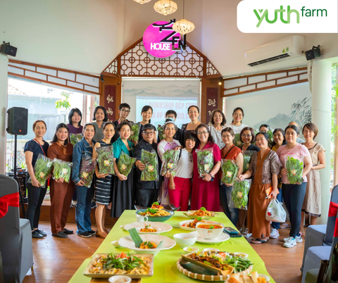 🌟🌟🌟YUTHFARM HÂN HẠNH TRỞ THÀNH NHÀ TÀI TRỢ CHO CHƯƠNG TRÌNH “WORKSHOP BẾP CHAY NHÀ ZEN”!